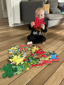Rasmus Klump gulvpuslespil - Til Fest - Fra 3 år