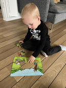 Rasmus Klump 2 puslespil - Vennerne - Fra 3 år.