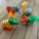Popular Playthings - Magnetiske Mix & Match Jungledyr - Fra 3 år.
