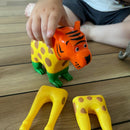 Popular Playthings - Magnetiske Mix & Match Jungledyr - Fra 3 år.