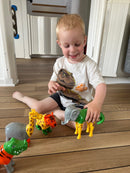 Popular Playthings - Magnetiske Mix & Match Jungledyr - Fra 3 år.
