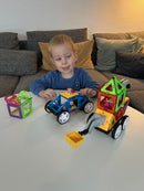Magplayer magnetlegetøj - 64 dele.