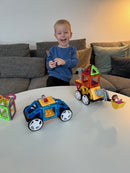 Magplayer magnetlegetøj - 64 dele.
