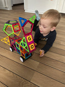 Magplayer magnetlegetøj - 268 dele