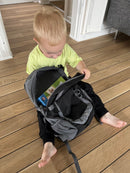 Sporty rygsæk - 1 stk - Sort - Fra 3 år.