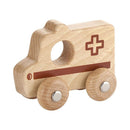 Ambulance i træ - 9 cm - Billede 1