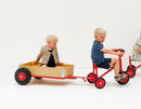 Rose Trailer Anhænger - Stor 66x42 cm - Punkterfri Gummidæk - Fra 3 år