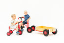 Rose 3-hjulet Pedalcykel - Punkterfri dæk - fra 3-5 år.