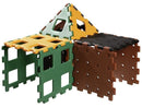 Polydron XL Naturfarver, 12 dele - Billede 1