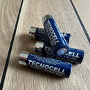 Tecnocell Alkaline Batterier - AA - 1,5V - 4 stk