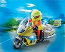 Playmobil - akutlæge - motorcykel - Billede 1