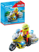 Playmobil - akutlæge - motorcykel - Billede 1