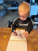 Bog, Magisk malebog: Dyreunger, Fra 3 år