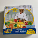 Legemad - Frugt & Grønt i plast - 23 dele.