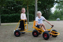 Moon-Car Gokart: Den Originale Gule med Punkterfri dæk - RABO - Fra 4 år.