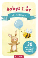 Babys første år - Mindekort - Billede 1