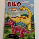 Malehæfte - Junior Dinosaurer - 16 sider