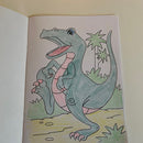 Malehæfte - Junior Dinosaurer - 16 sider