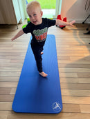 Gymnastikmåtte - Blå 180x60 cm.