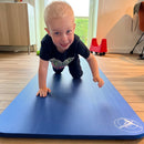 Gymnastikmåtte - Blå 180x60 cm.