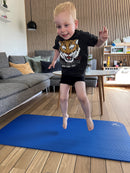 Gymnastikmåtte - Blå 120x60 cm.