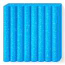 FIMO Kids modellervoks, Blå Glit, 42 gr - Billede 1