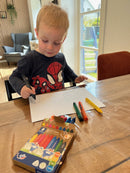STAEDTLER - Noris Jumbo Farvekridt - 9 stk