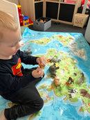 Ultra Soft Legetøj - Motiv af verden - Achoka - Fra 1 år
