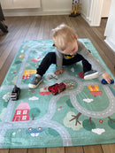 Legetøjsbiler - Emergency Truck - 12 cm - 12 stk ass - Fra 3 år.