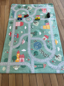Ultra Soft Legetæppe - Vejbanemotiv - 1,5m x 1m - Achoka - Fra 1 år