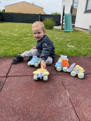 Dantoy - Pastel - Sandkassekøretøj - 1 stk - 17 cm
