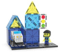 Magna-Tiles Politipatrulje - 20 dele - Billede 1