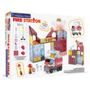 Magna-Tiles Brandstation - 50 dele - Billede 1