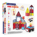 Magna-Tiles Brand- og redningsstation 27 - Billede 1