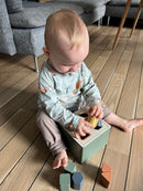 Puttekasse i træ - 10 dele - FLEXA - Fra 1 år.