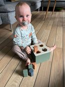 Puttekasse i træ - 10 dele - FLEXA - Fra 1 år.