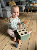 Puttekasse i træ - 10 dele - FLEXA - Fra 1 år.
