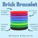 ARK - Brick armbånd m. tekstur - lille - information