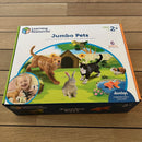 Jumbo Dyrefigurer - Kæledyr - 6 stk