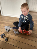 Jumbo Dyrefigurer - Jungledyr - Mødre & Unger - 6 stk