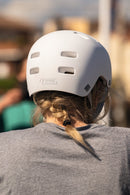 ABUS - Cykelhjelm INDY, Hvid L - Billede 1