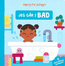 Papbog for pilfingre - Jeg går i bad - Billede 1