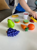 Legemad - Sunde Snacks i plast - 18 dele.