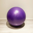 Yogabold i lilla med "anti-burst" - Ø: 65 cm
