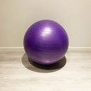 Yogabold i lilla med "anti-burst" - Ø: 65 cm