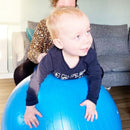 Yogabold med "anti-burst" - Ø: 75 cm - blå