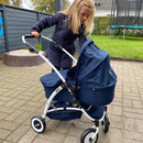 BRIO Dukkevogn Spin - Blå - Fra 3 år