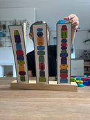 Stack Towers byggespil med 42 klodser - BS Toys - Fra 4 år.
