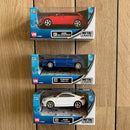 Biler, 3 stk. Speed Car Legetøjsbiler i metal - 1:43