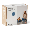 MODU - Explorer Byggesæt - Blå - 20 dele